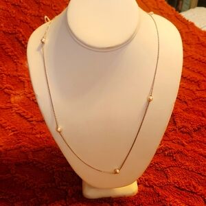 Pandora pearl necklace